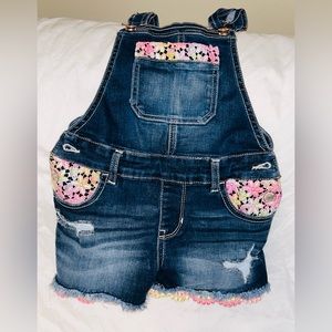 Girls M 7/8 Jordache overalls